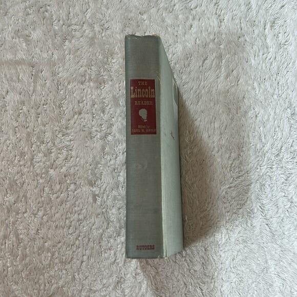 The Lincoln Reader 1947 Paul M Angle vintage hardcover, Fair - Picture 8 of 8